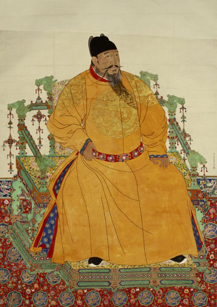 图片[1]-Zhu Di Statue Axis of Emperor Chengzu of the Ming Dynasty-China Archive